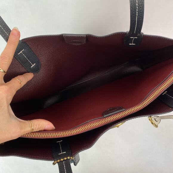 Coach Upcrafted Willow Tote Bag in Black - Picture 7 of 9